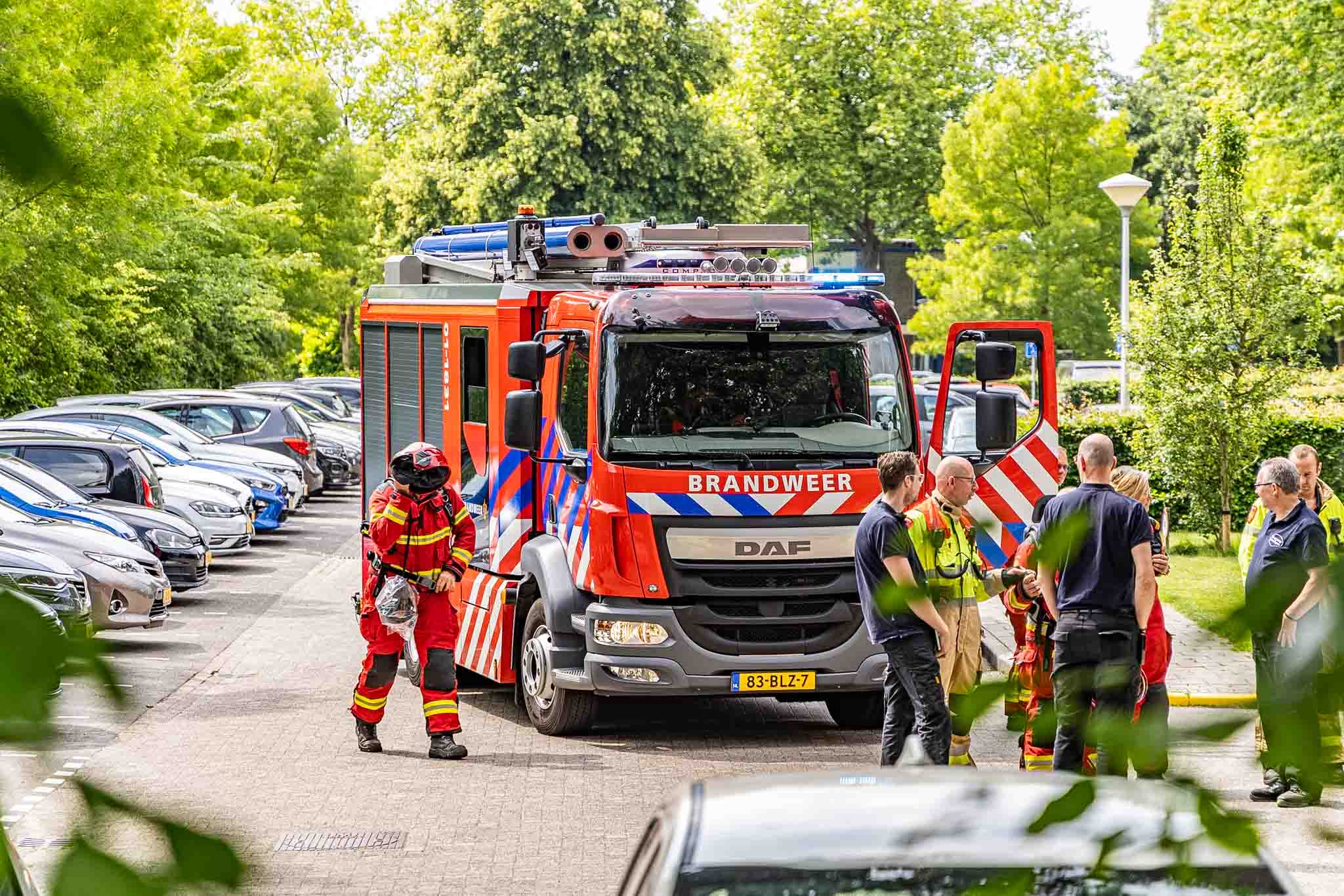 Gaslucht in zorginstelling, straat afgesloten