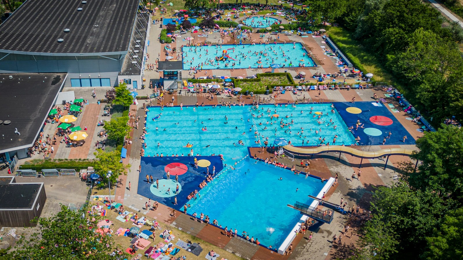 Het wordt een paar dagen erg heet, tot 35 graden