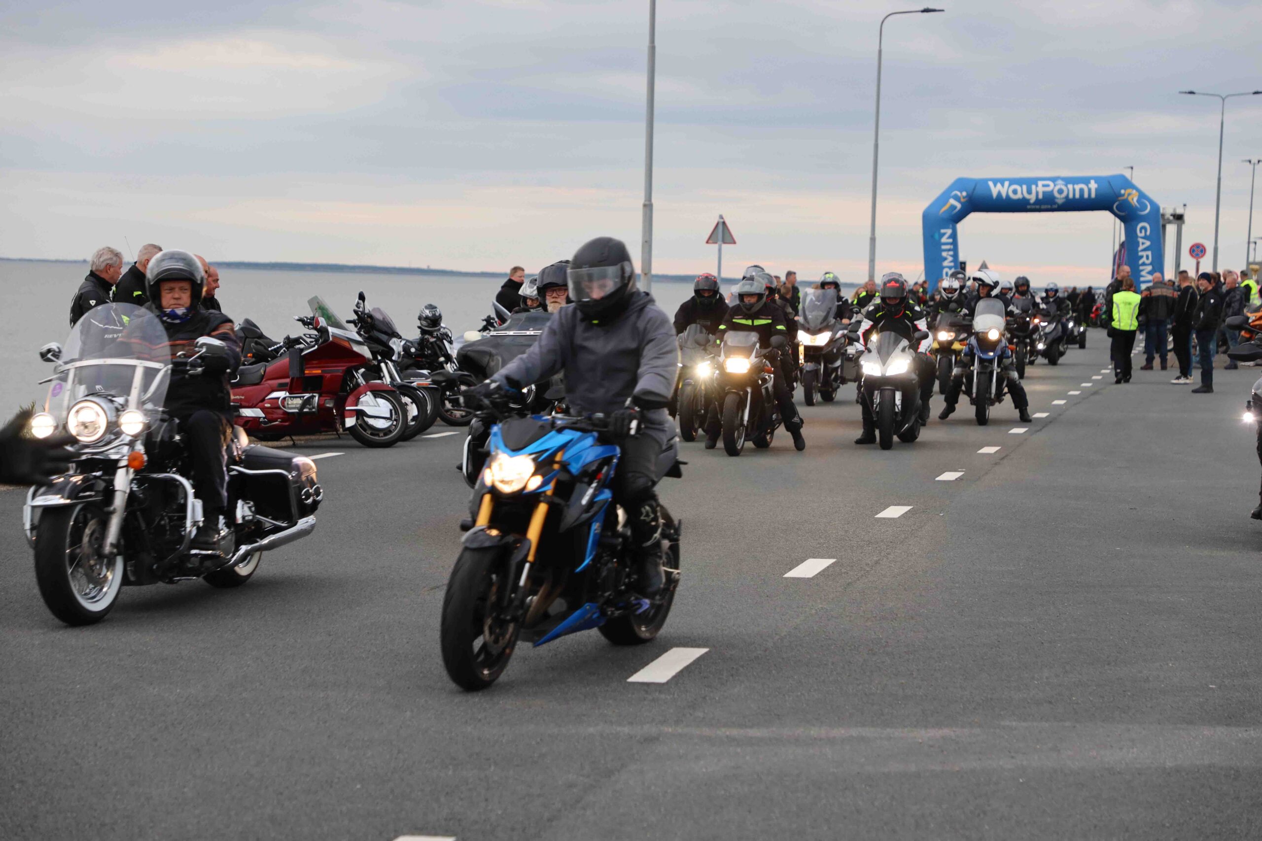 Grote opkomst bij motorevenement ‘Kom naar de Pier’