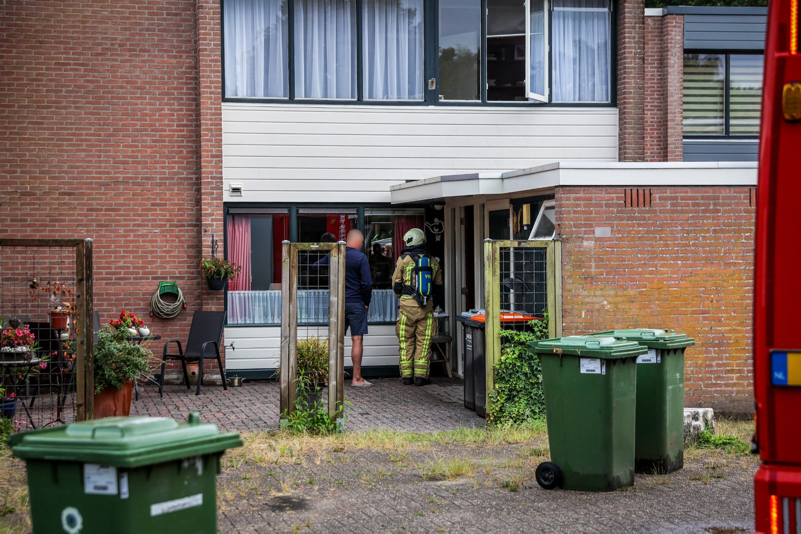 Vergeten pannetje veroorzaakt rook in woning