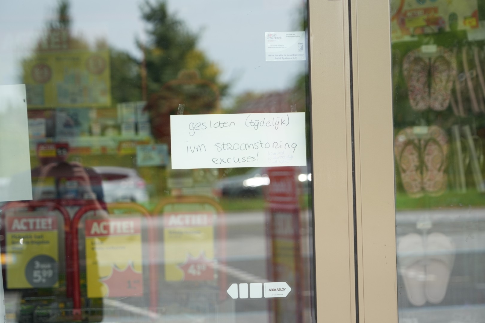 Grote stroomstoring legt deel van stad plat