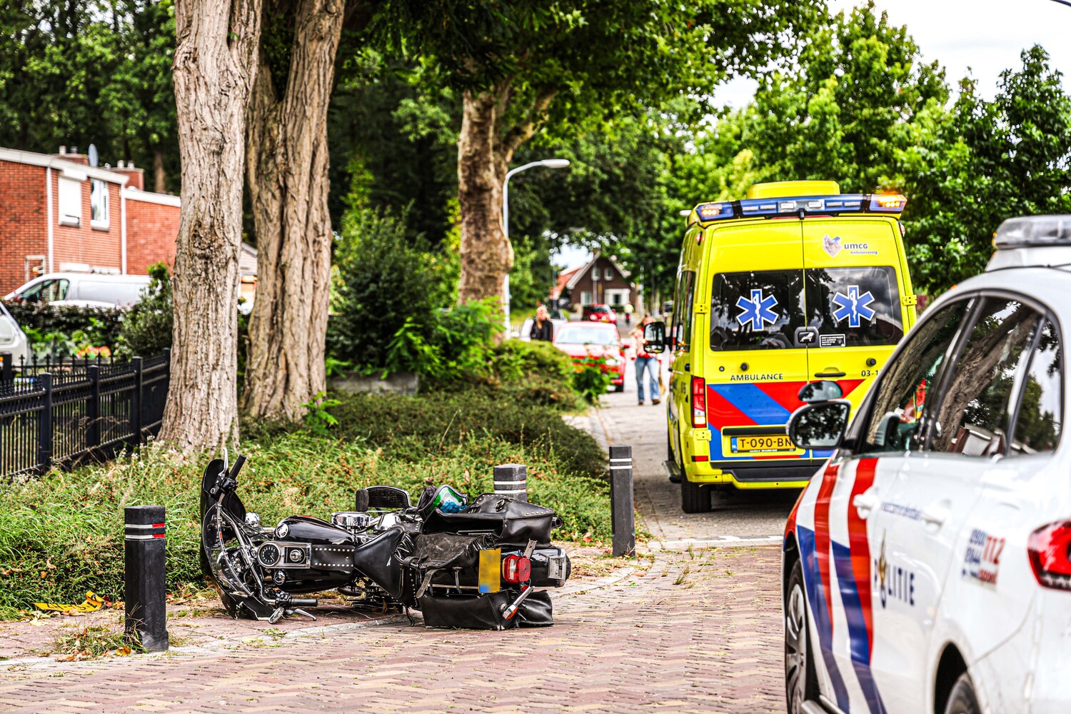 Motorrijder gewond na aanrijding met automobilist