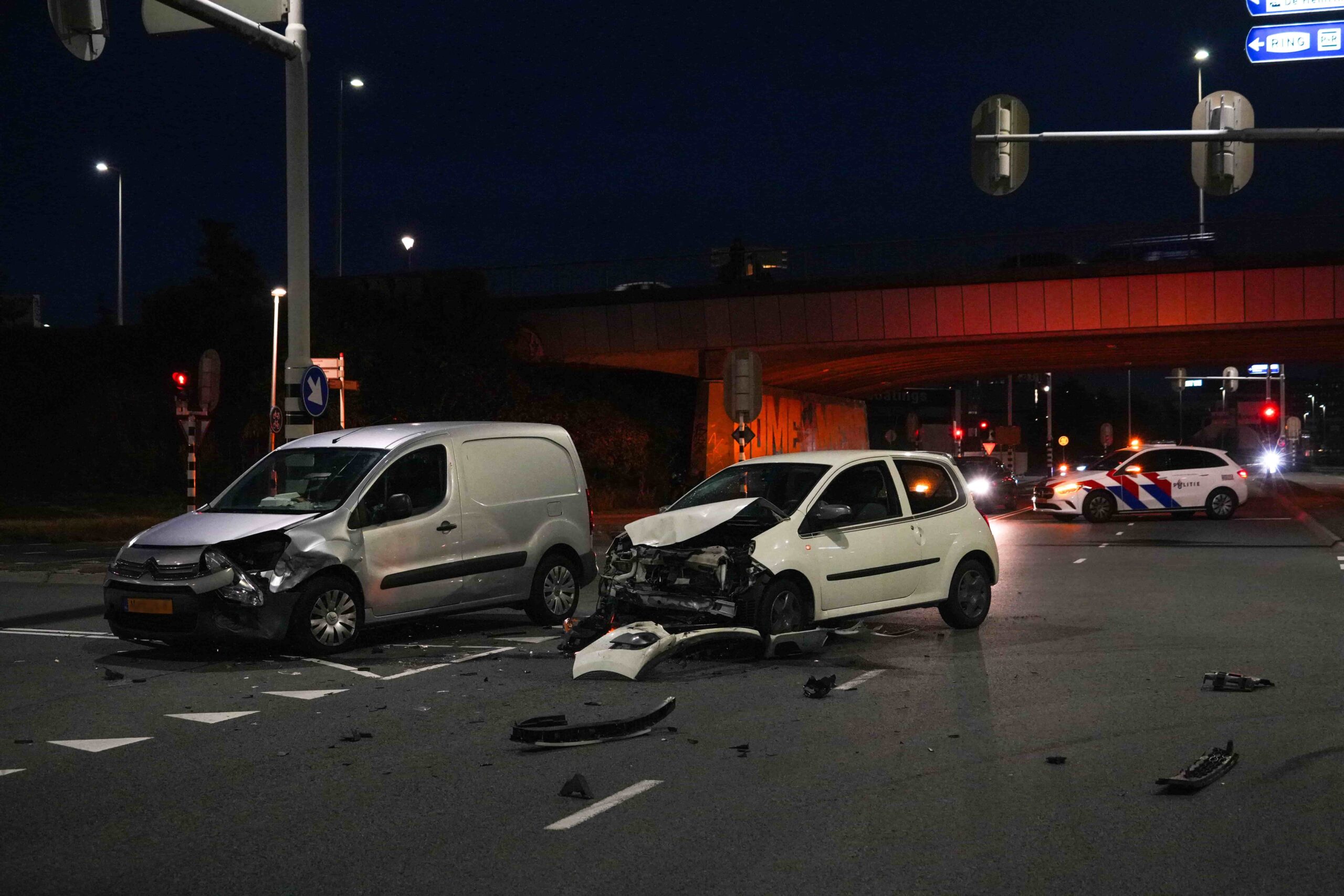 Flinke schade na vermoedelijke voorrangsfout