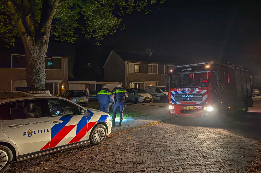 Accu van fatbike vliegt in brand in veranda