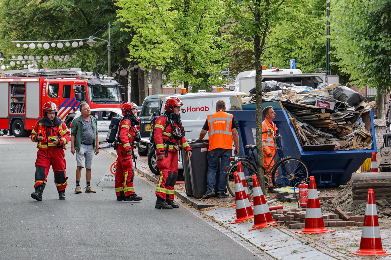 Gaslek bij werkzaamheden, woningen ontruimd uit voorzorg