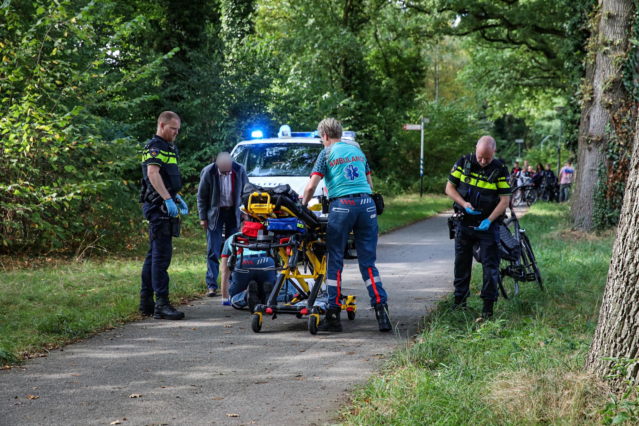 Fietser gewond bij botsing