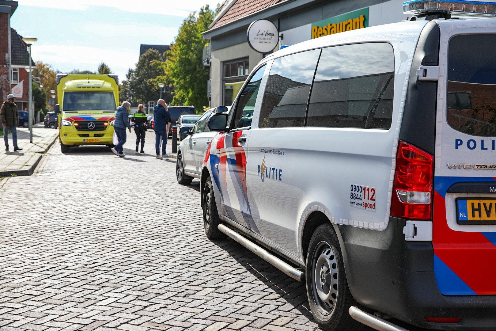 Vrouw gewond bij aanrijding