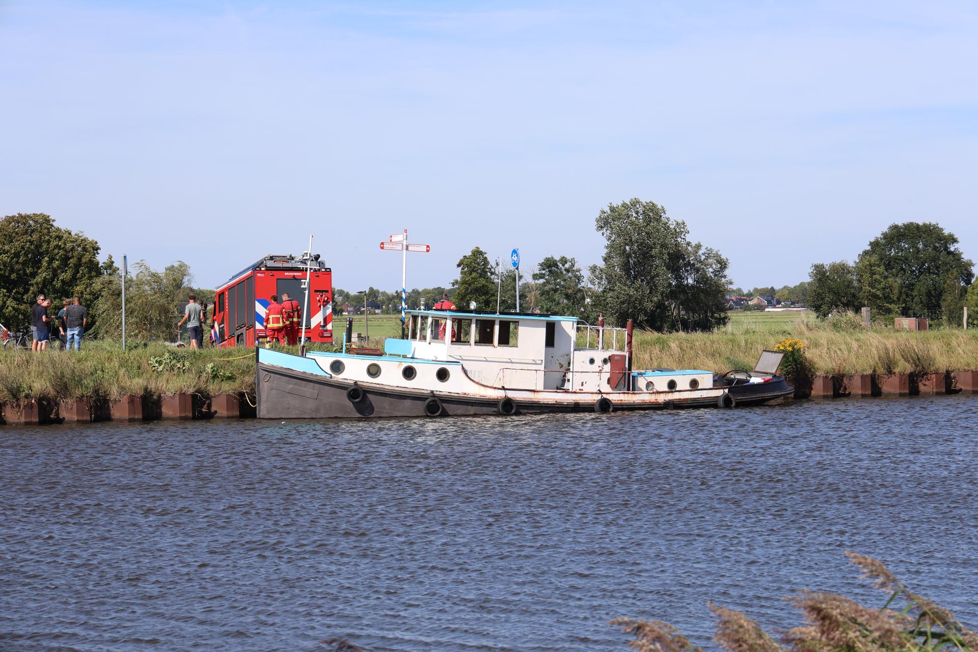 Brandweer ingezet voor boot in problemen