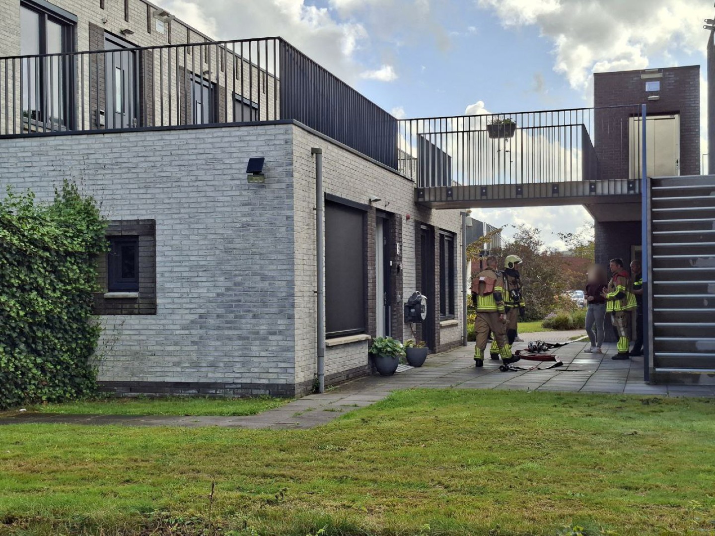Rookontwikkeling door kapotte wasmachine in zorg locatie