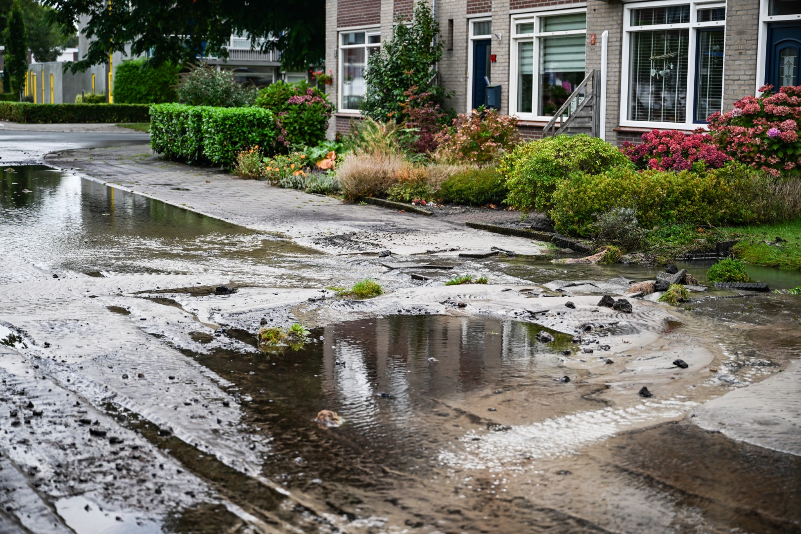 Waterstoring treft tientallen huishoudens