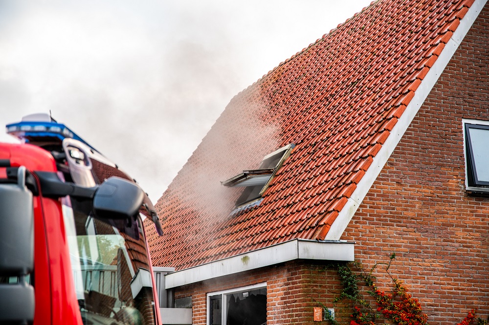 Woningbrand Beilen snel onder controle