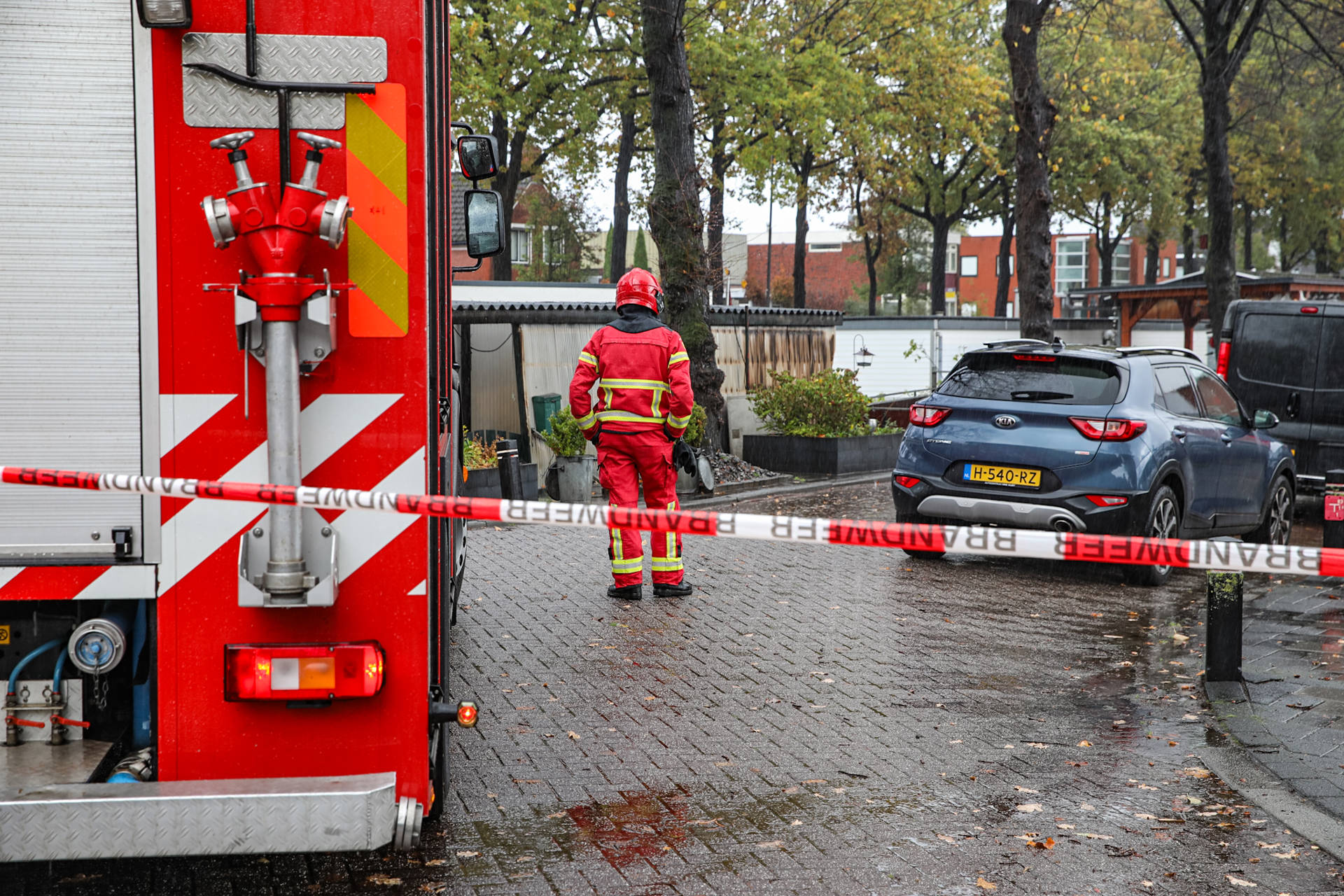 Brandweer onderzoekt mogelijke ammoniaklekkage bij bakkerij