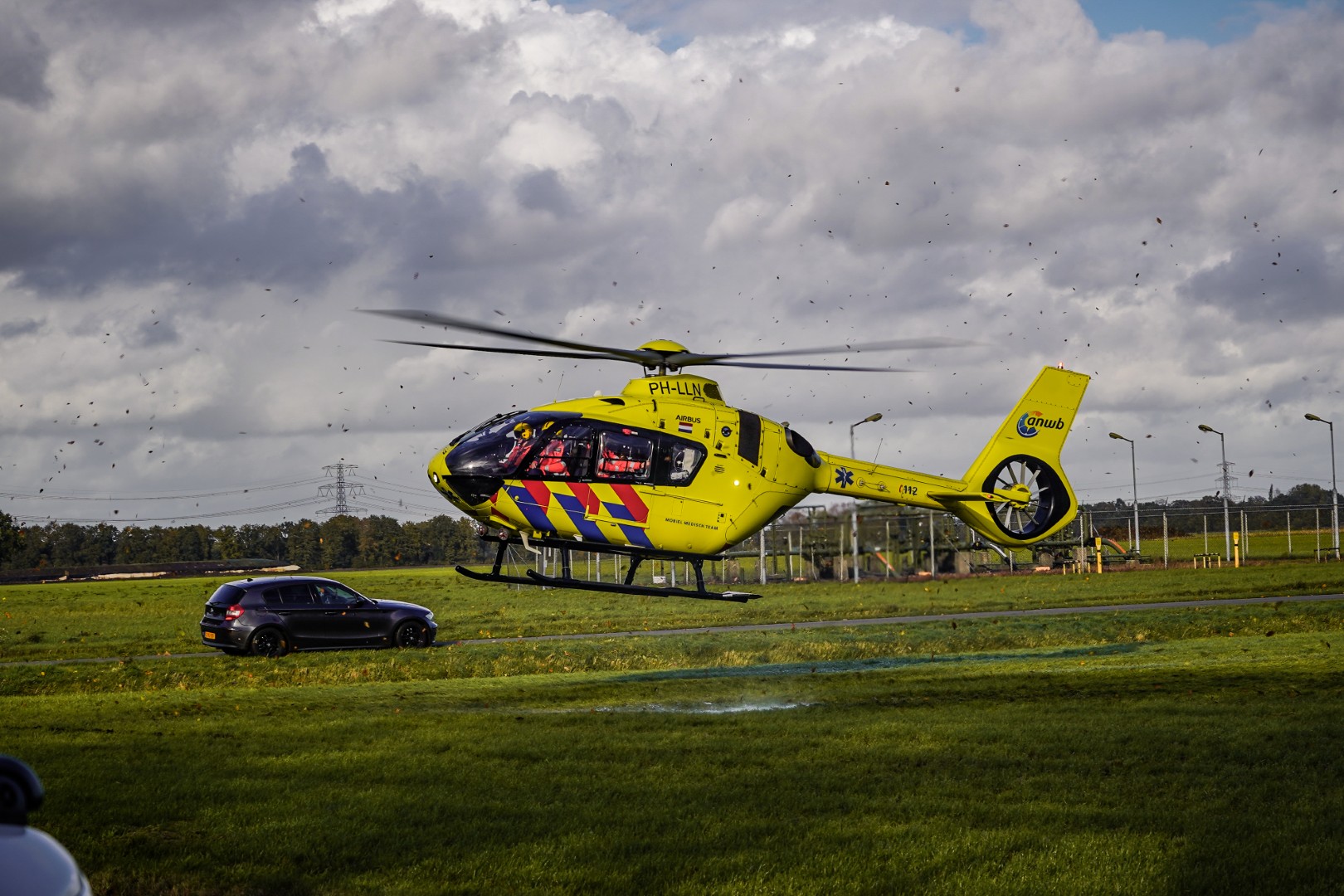 Persoon gereanimeerd na ernstig ongeval