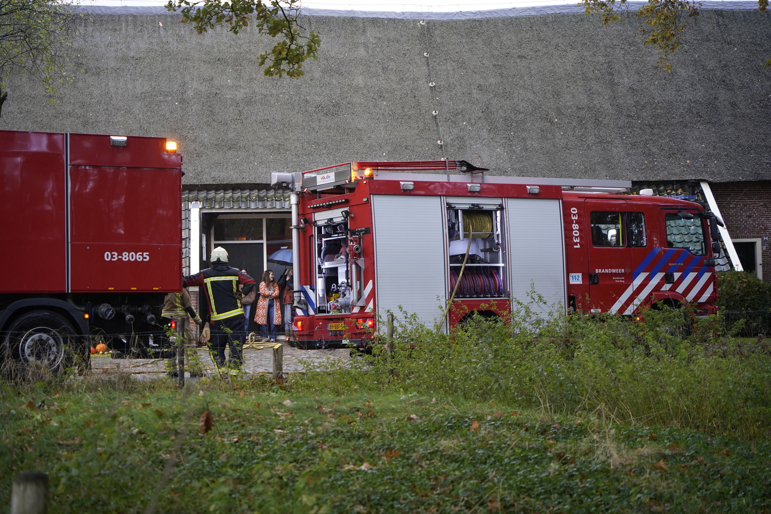 Brandweer gealarmeerd voor brand in woning