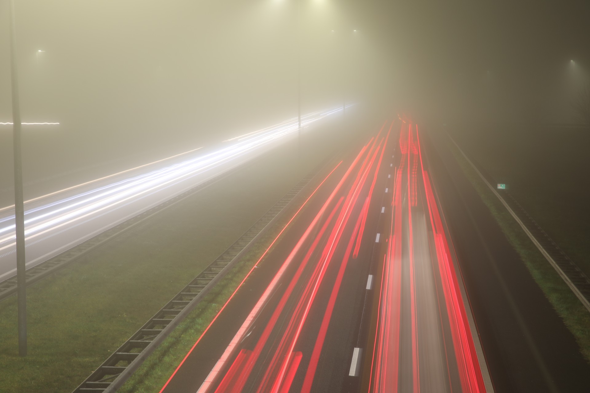 Code geel in Noord-Nederland vanwege dichte mist