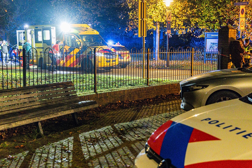 Zwaargewonde bij vuurwerkincident in Stadspark