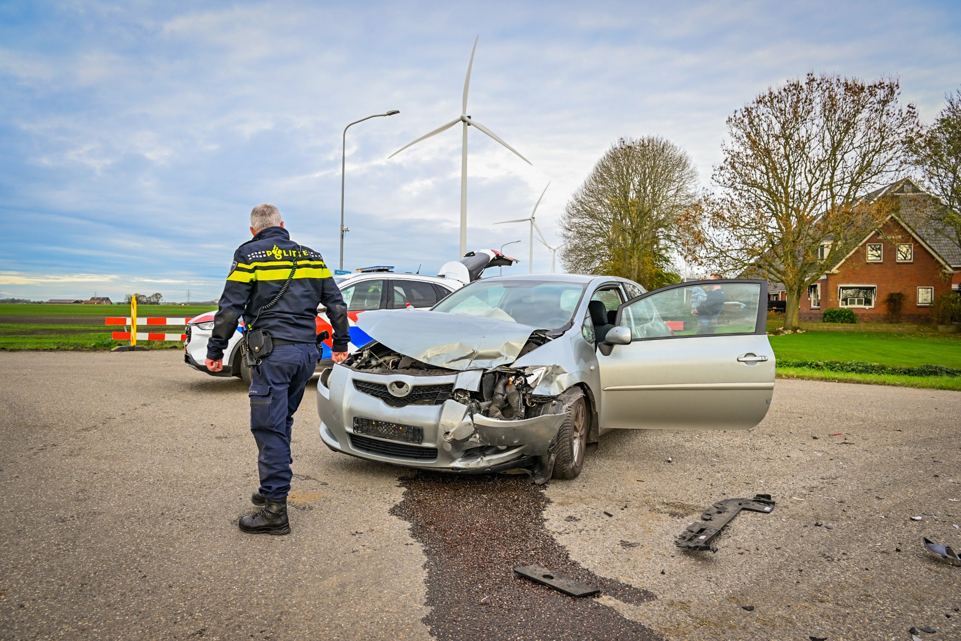 Twee auto’s afgesleept na ongeval
