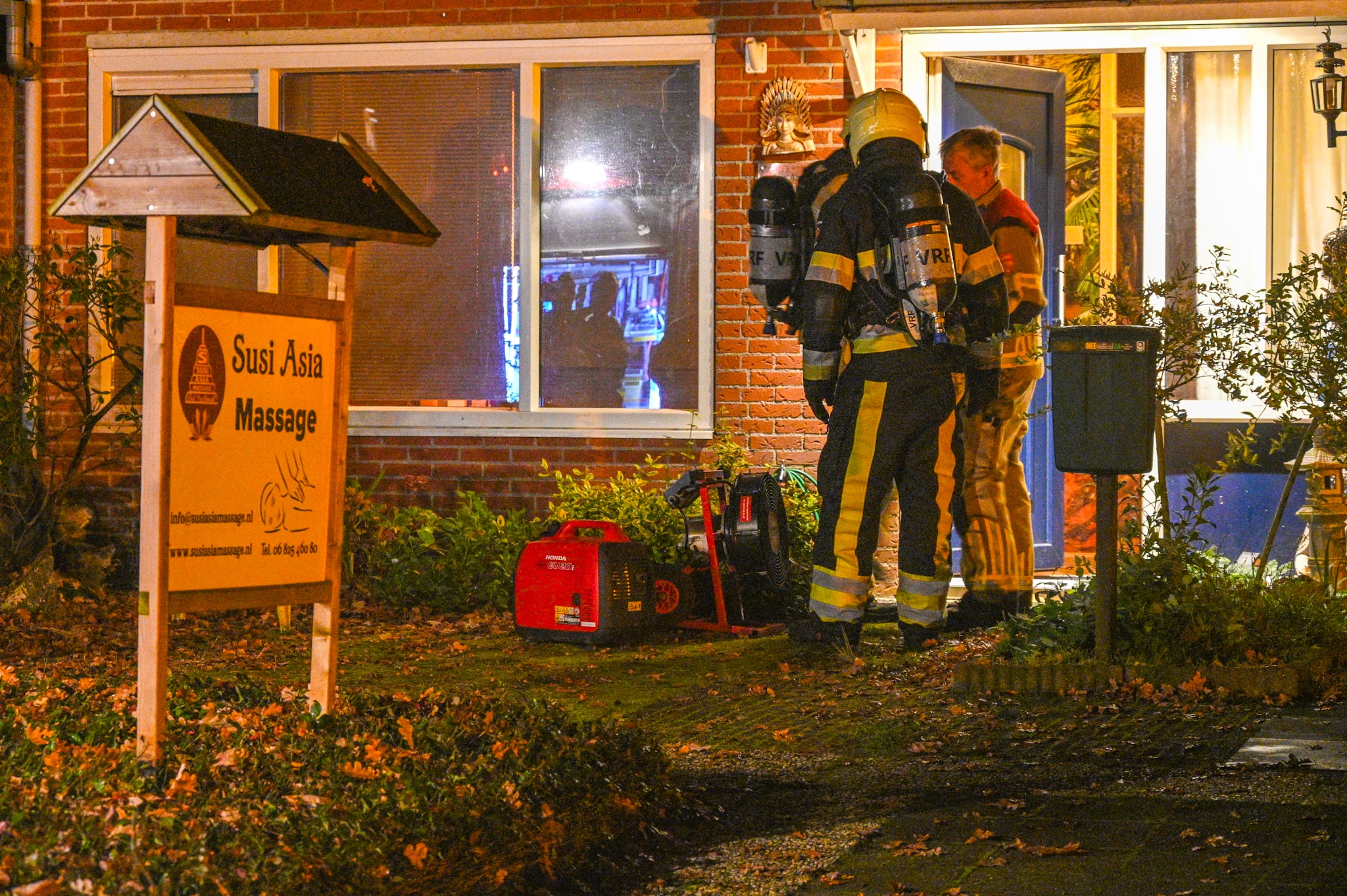 Droger vat vlam in woning