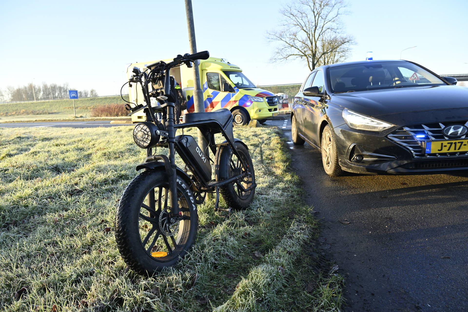Jongen op fatbike aangereden door automobilist