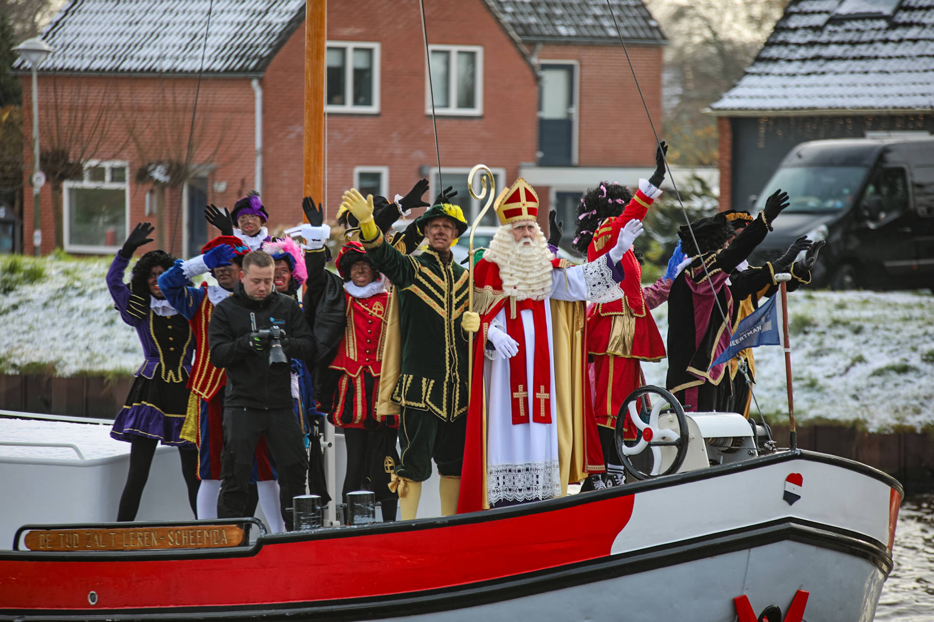 Sinterklaas intocht in Scheemda