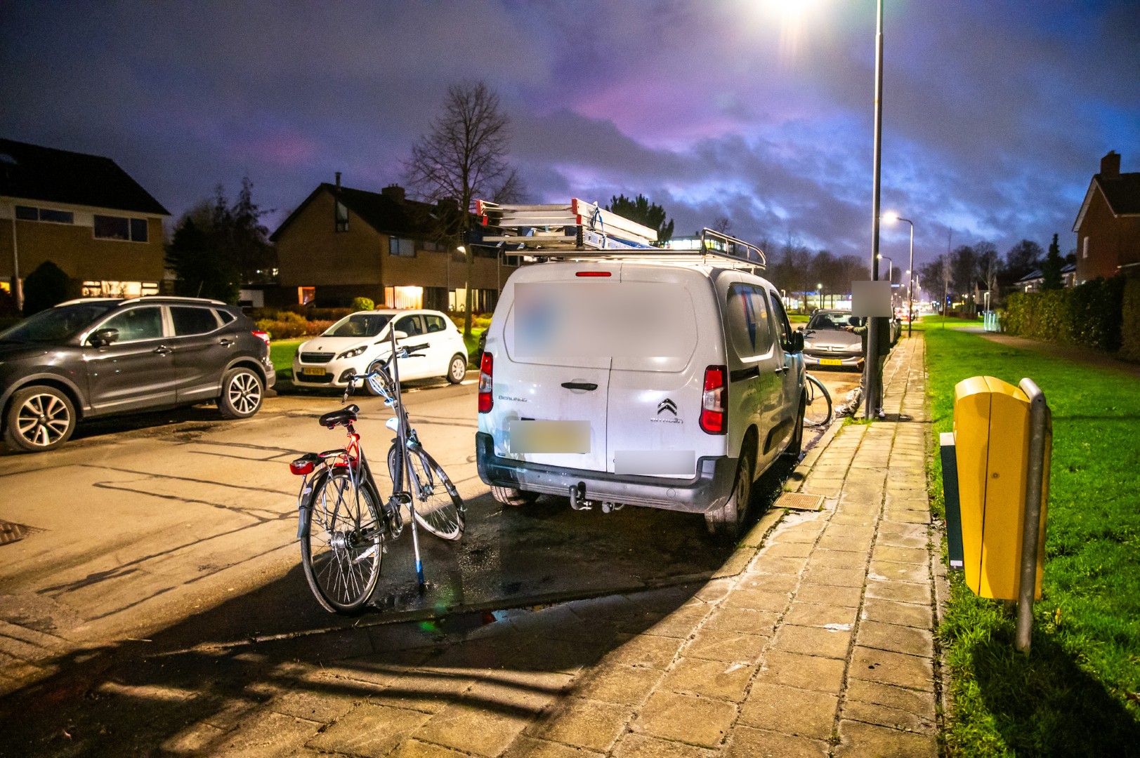 Fietser gewond na eenzijdige val