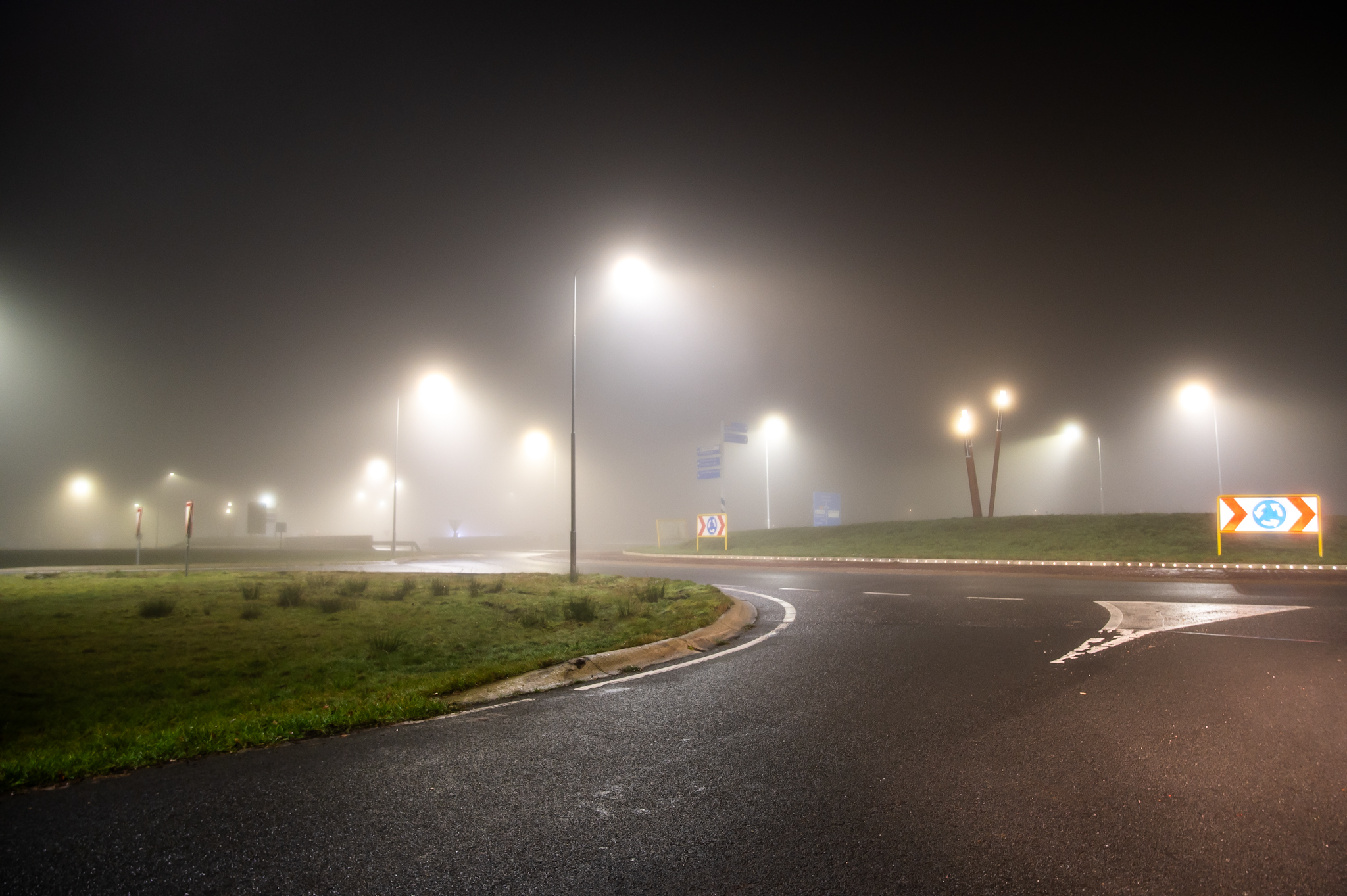 KNMI verlengt code geel voor dichte mist