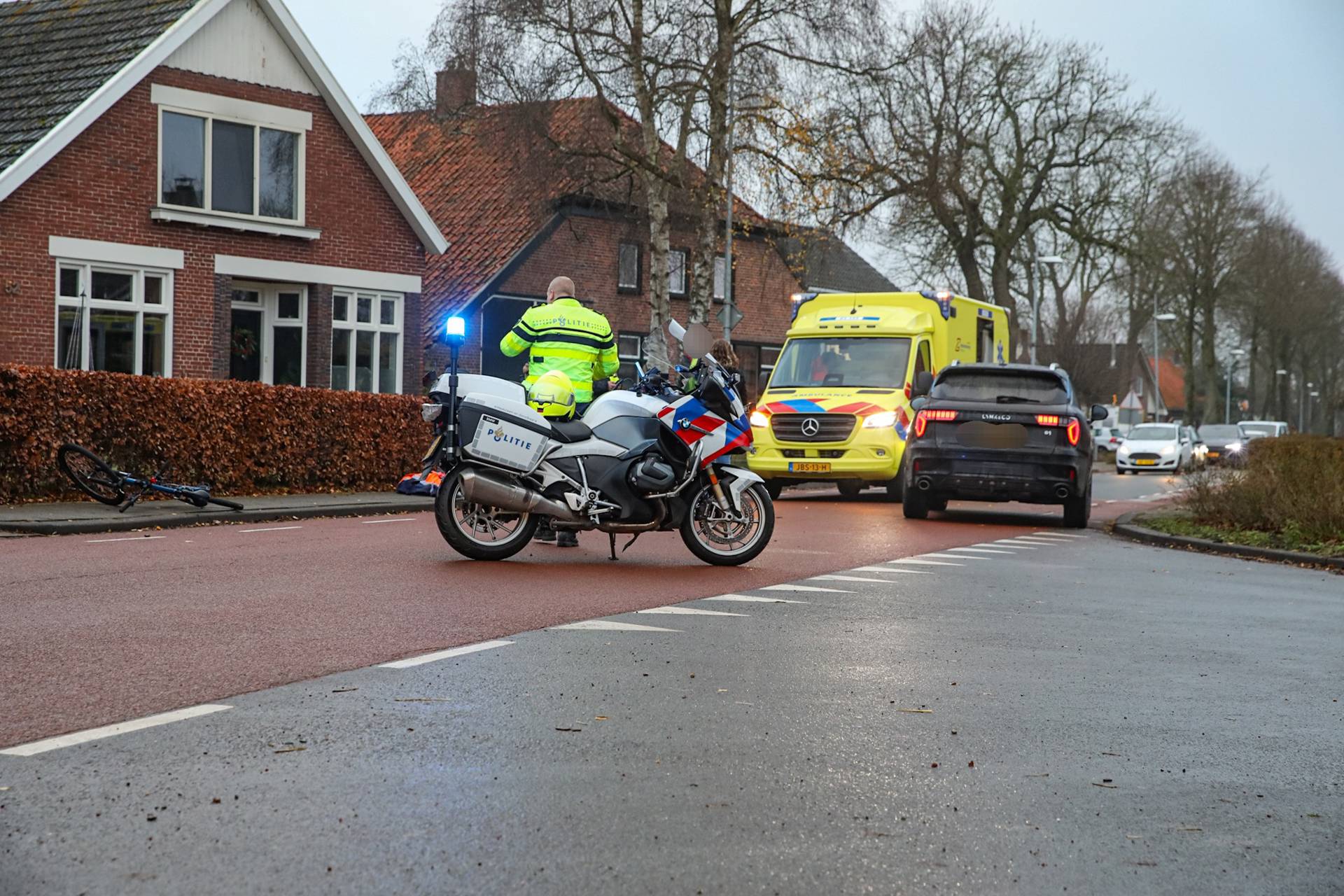 Vijfjarig kind gewond na aanrijding met auto op fiets