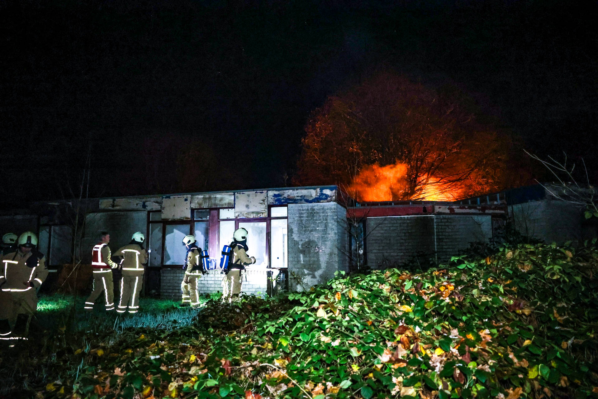 Weer brandstichting bij leegstaand conferentiecentrum