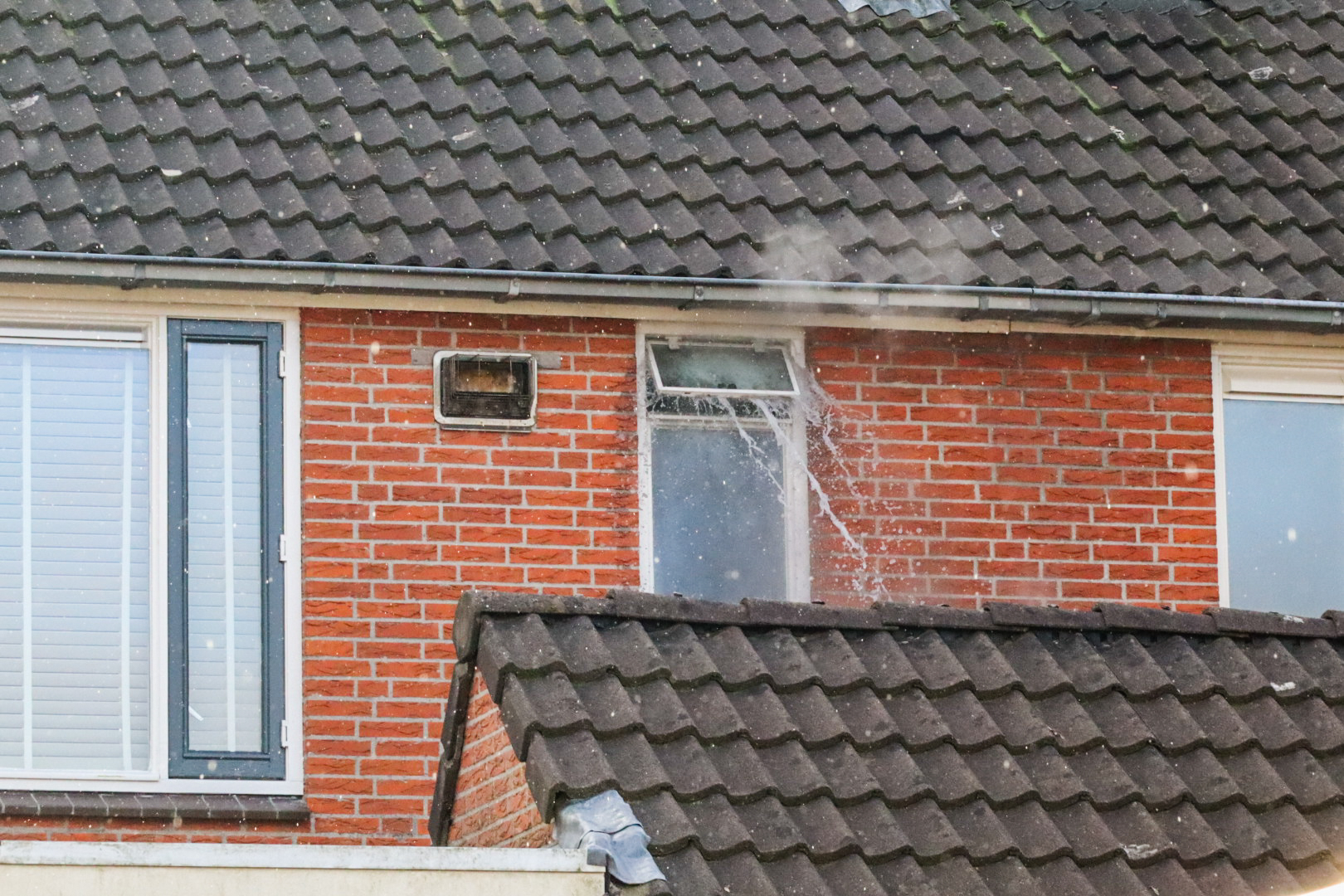 Brand in woning veroorzaakt schade