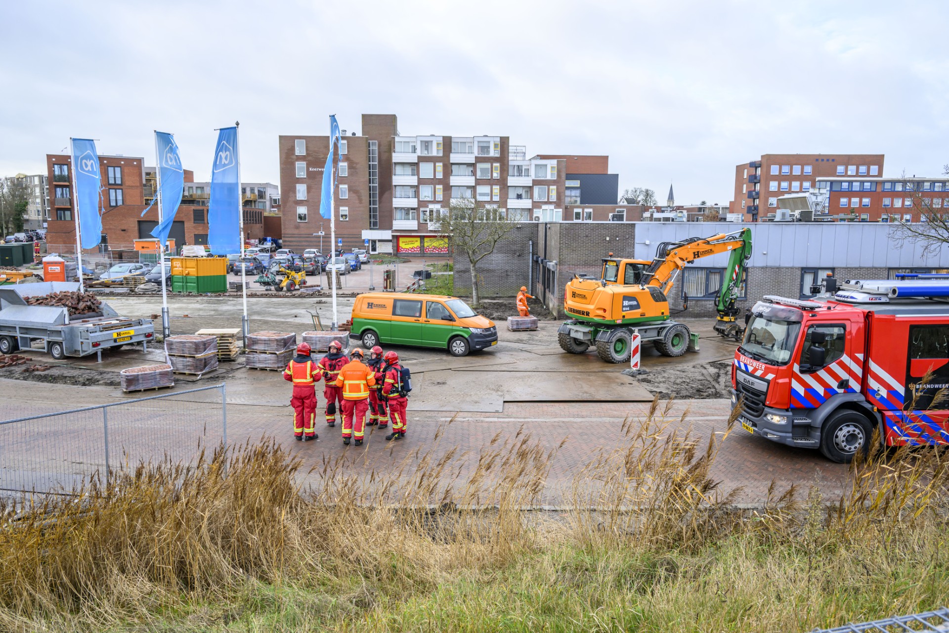 Centrum deels afgesloten door gaslekkage