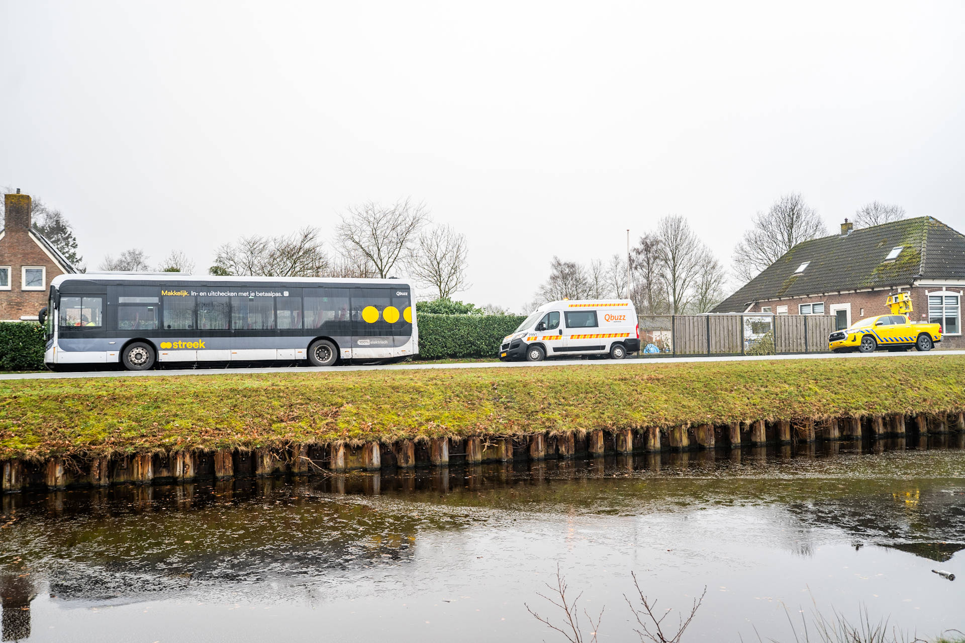 Gestrande bus zorgt voor oponthoud