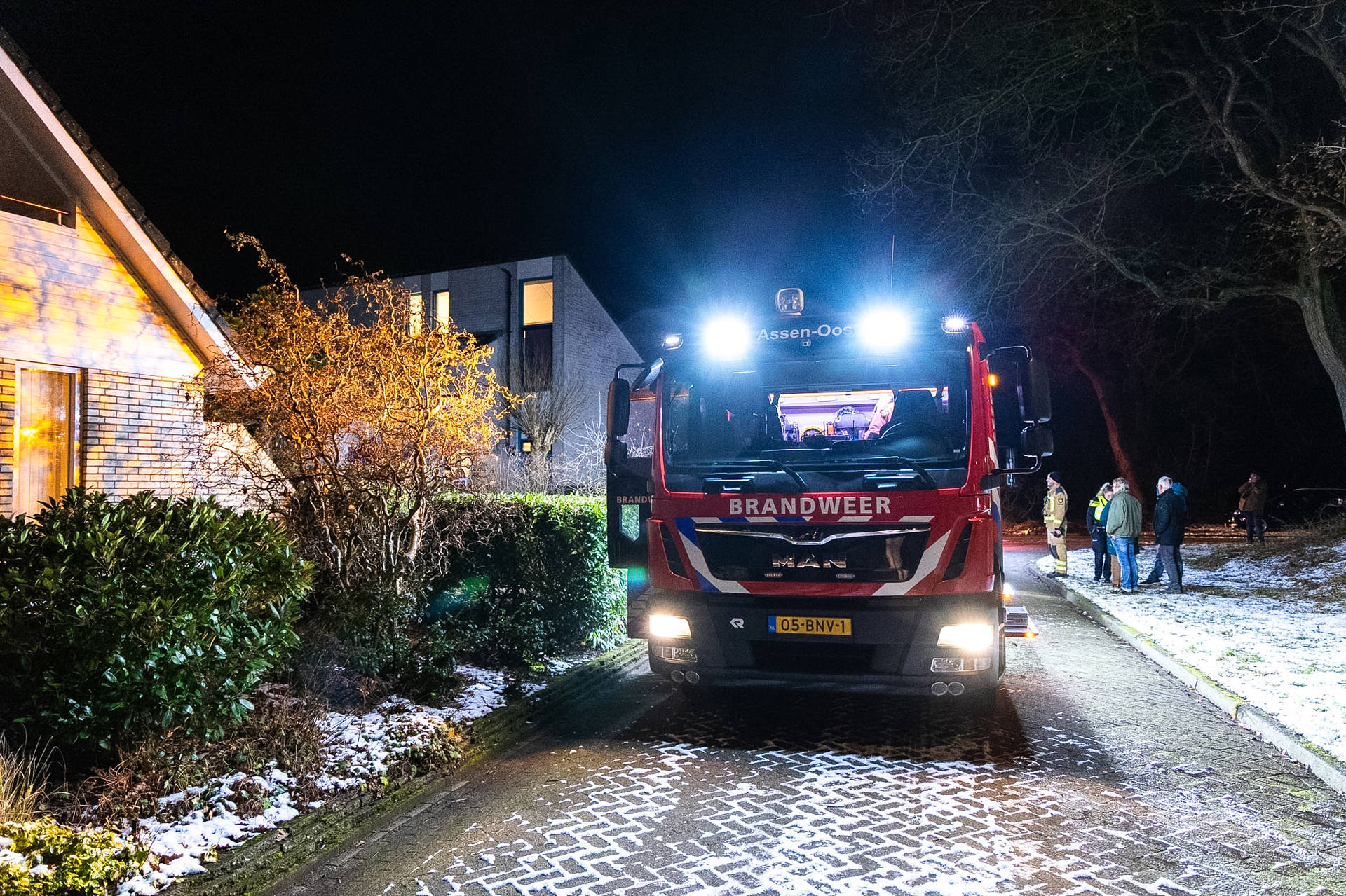 Brandweer rukt uit voor schoorsteenbrand