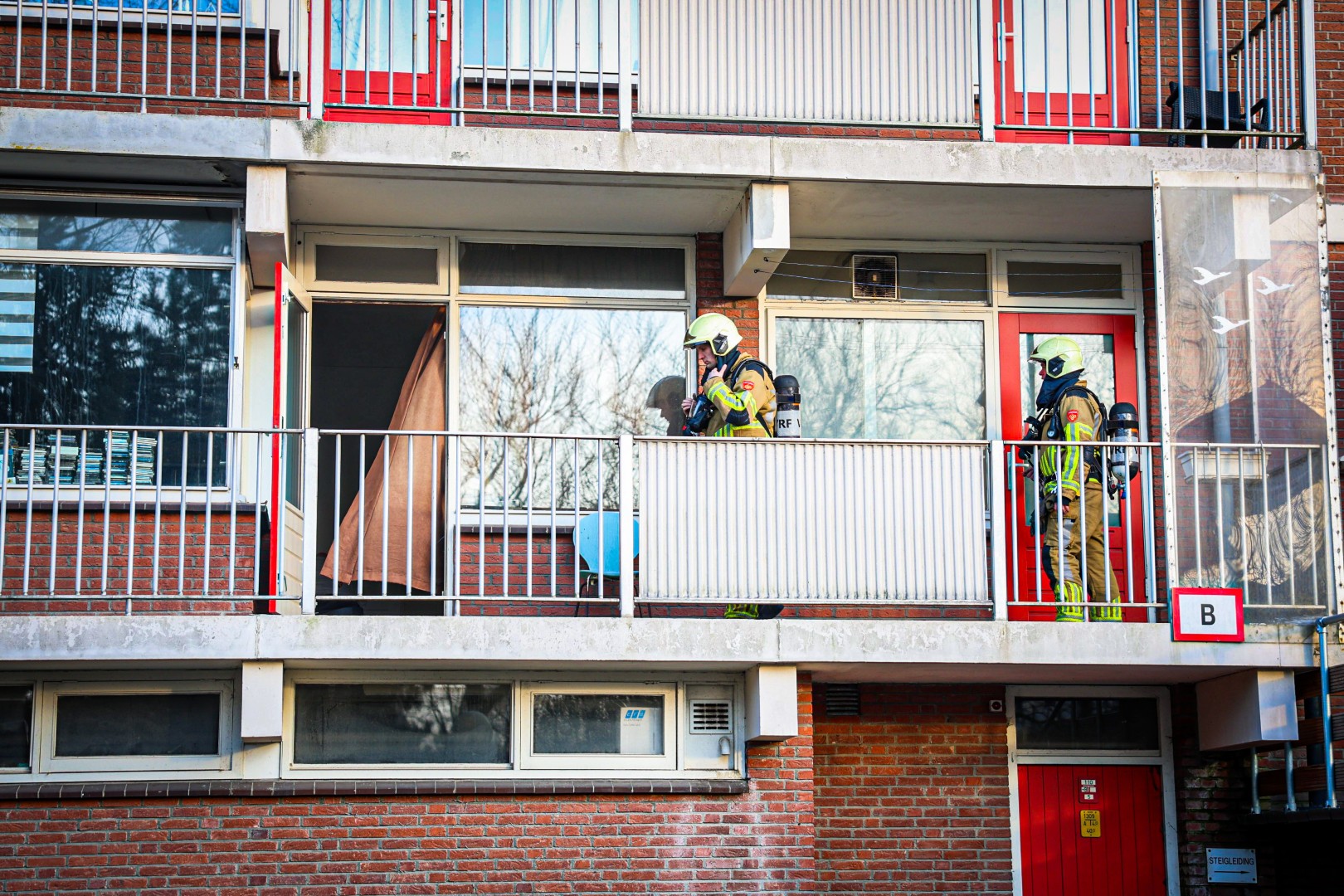 Brandende tv veroorzaakt ontruiming in zorgflat