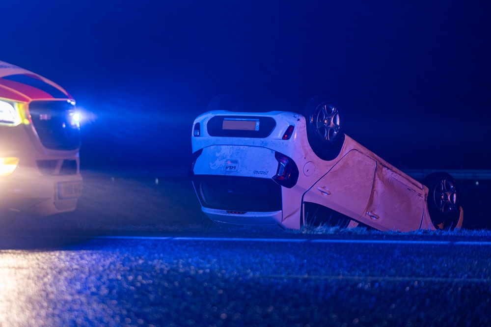 Meerdere ongevallen op A6 door extreme gladheid