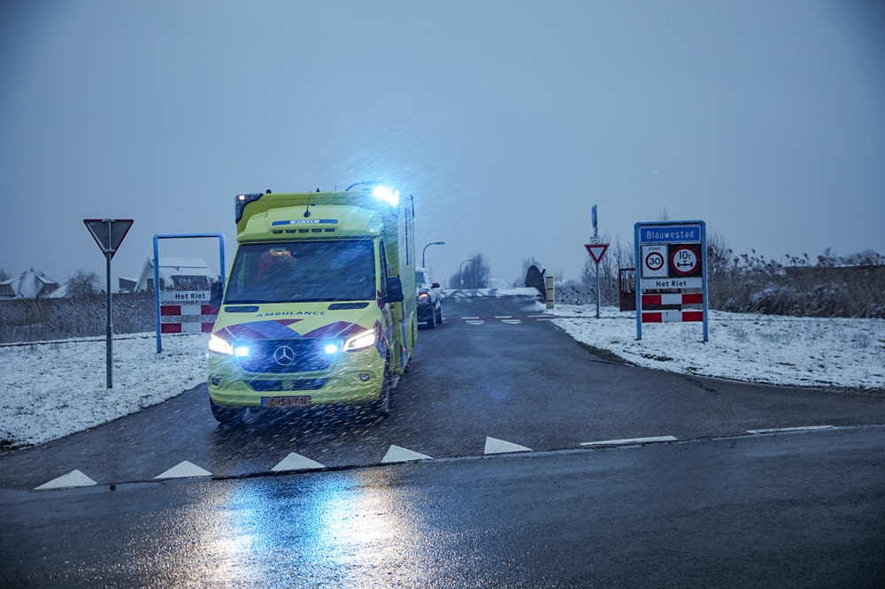 Hulpdiensten uitgerukt vanwege ongeval