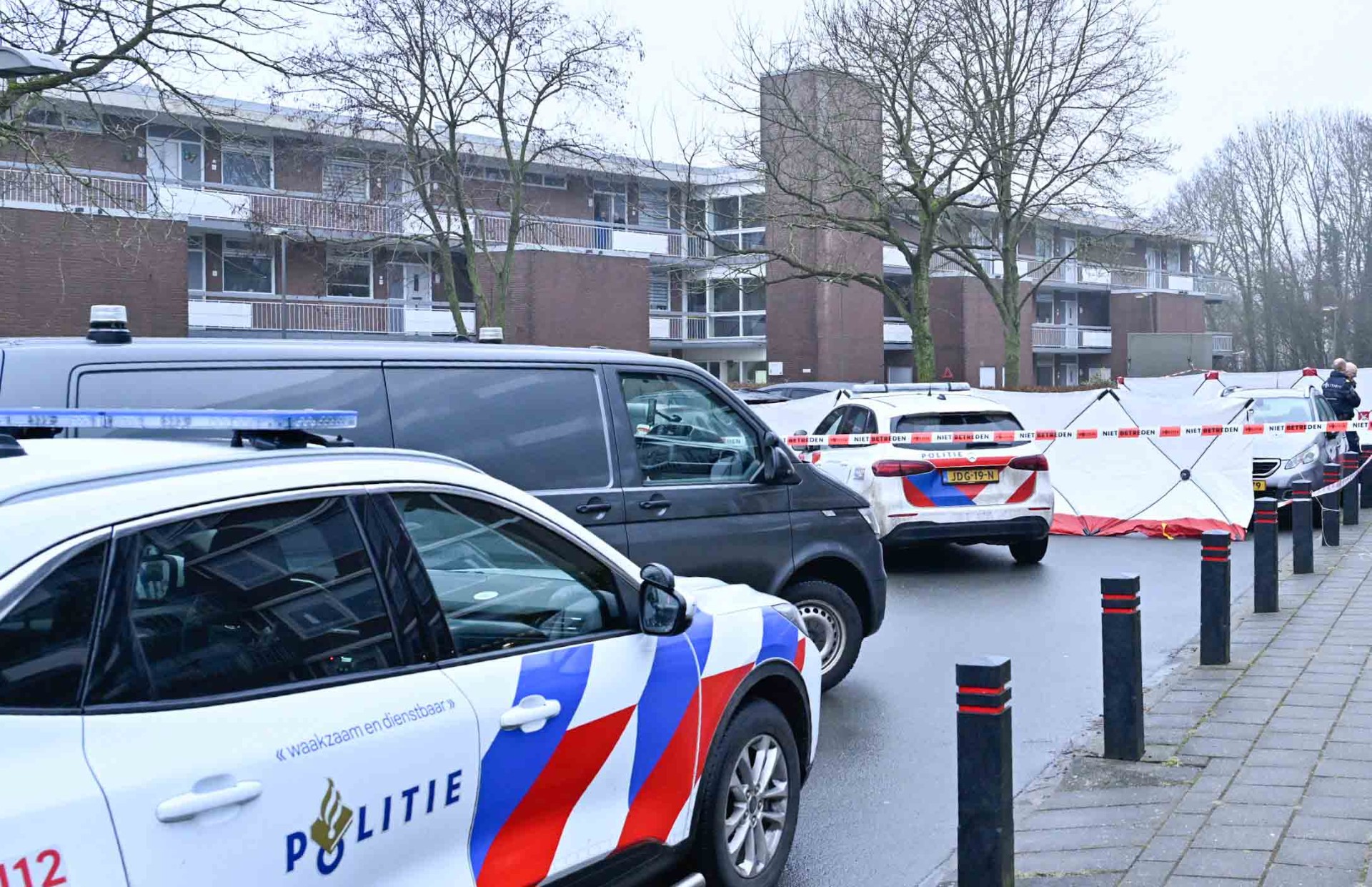 Overleden persoon aangetroffen op straat