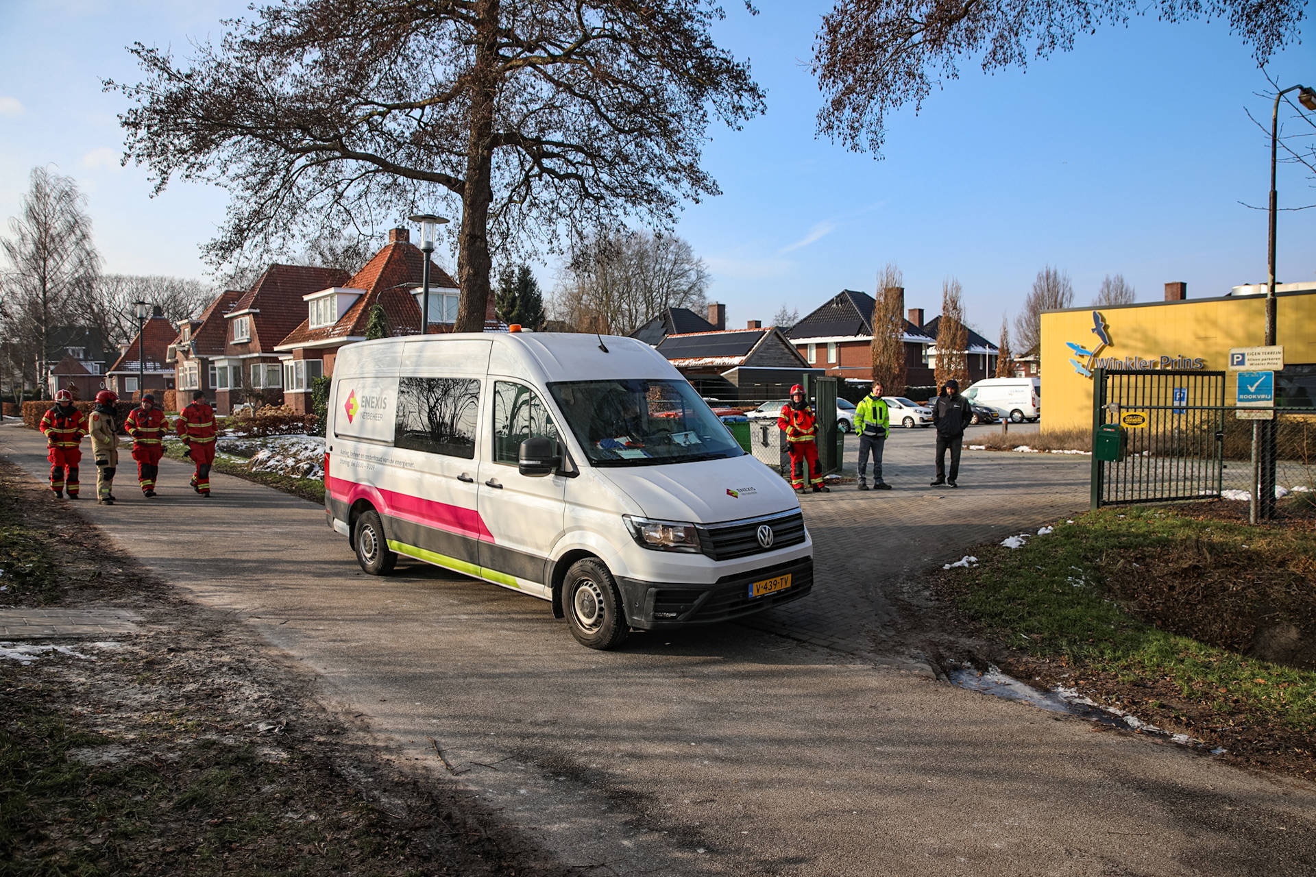 School ontruimd na gaslekkage