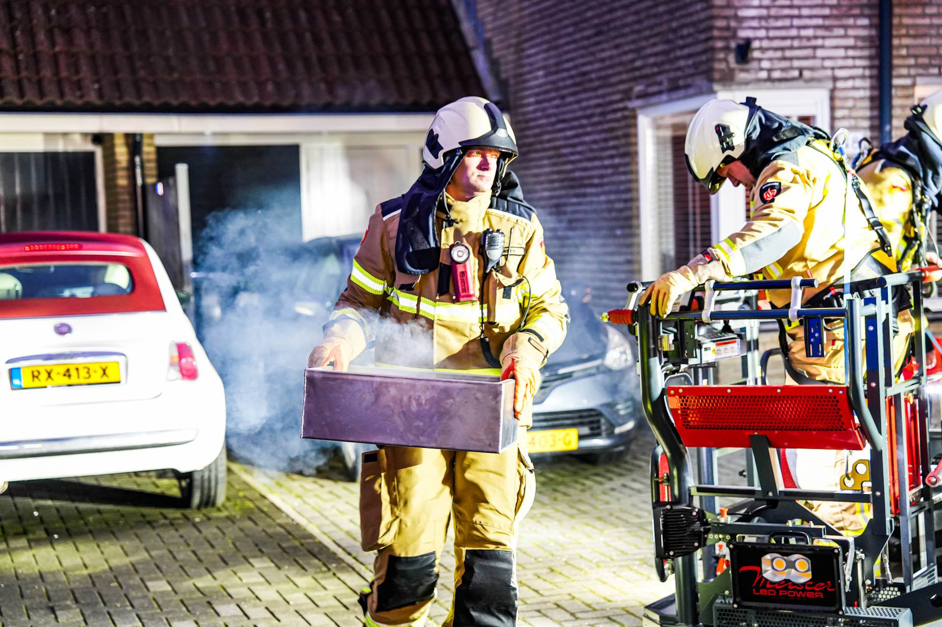 Brandweer komt in actie na melding van schoorsteenbrand
