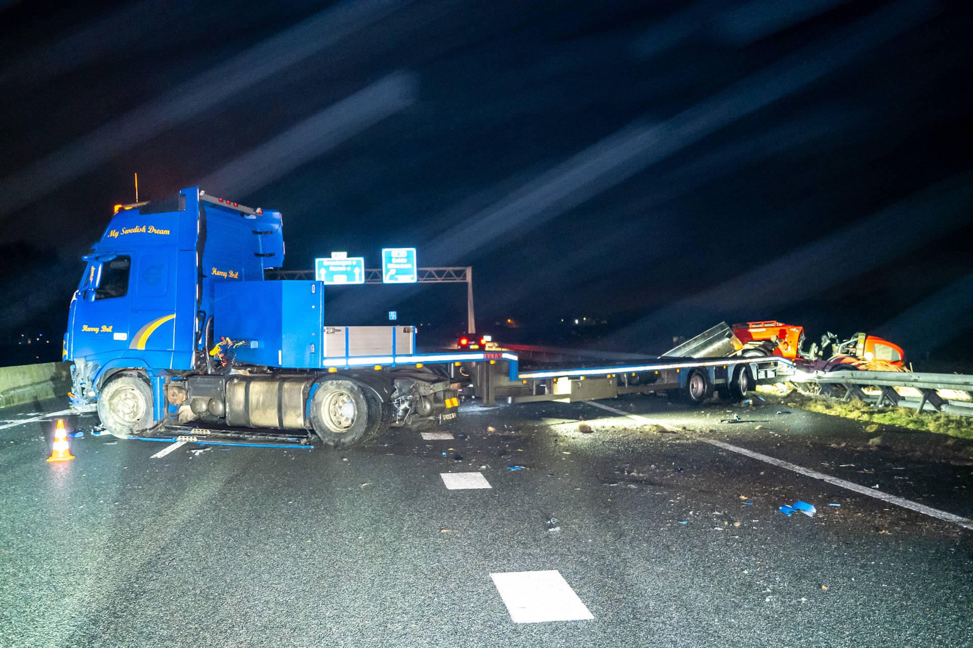 Code rood voor gladheid in Groningen, Friesland en Drenthe