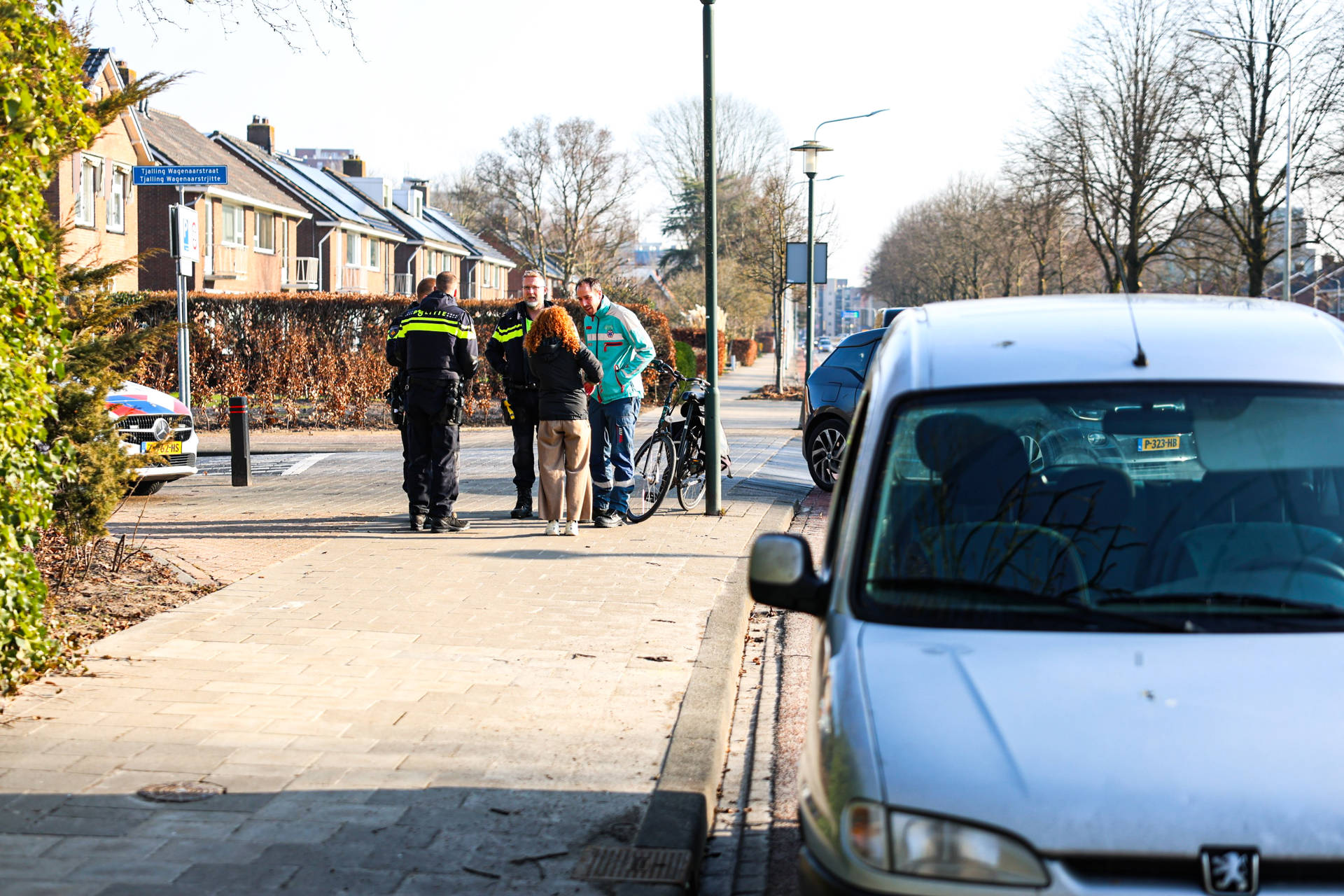 Fietser naar ziekenhuis na aanrijding met auto