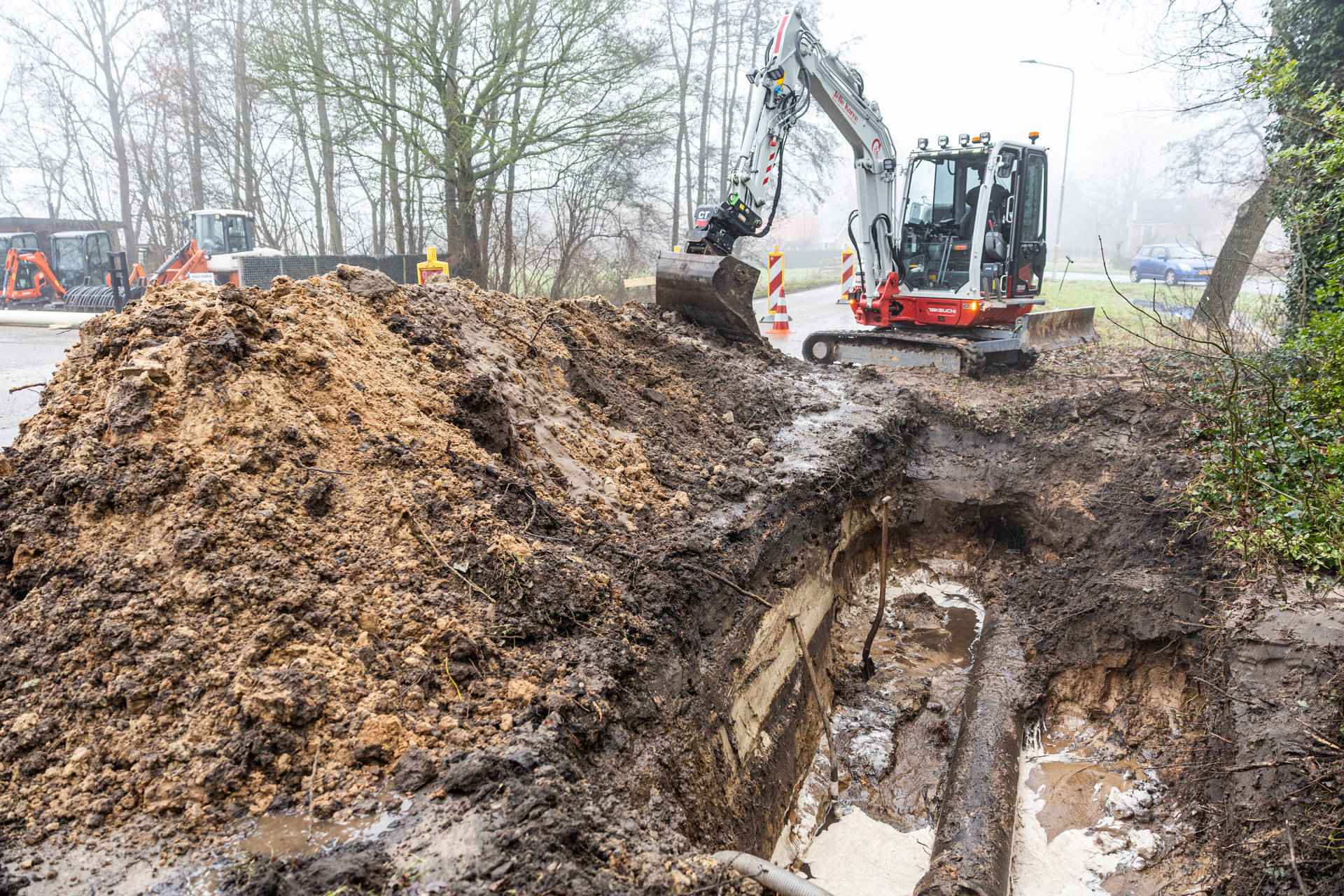 Breuk in waterleiding zorgt voor overlast