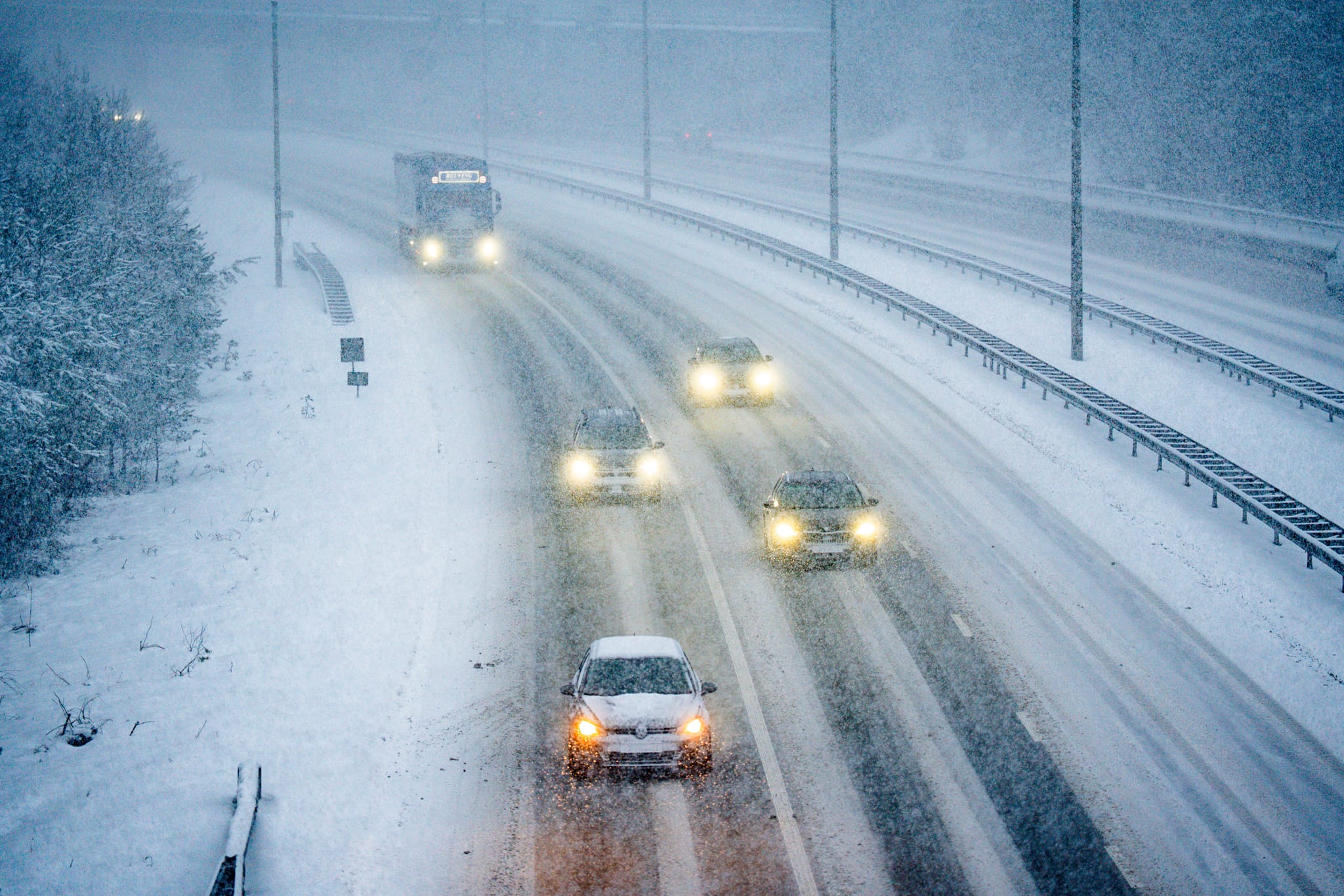 Code geel: winter keert terug met sneeuw en gladheid