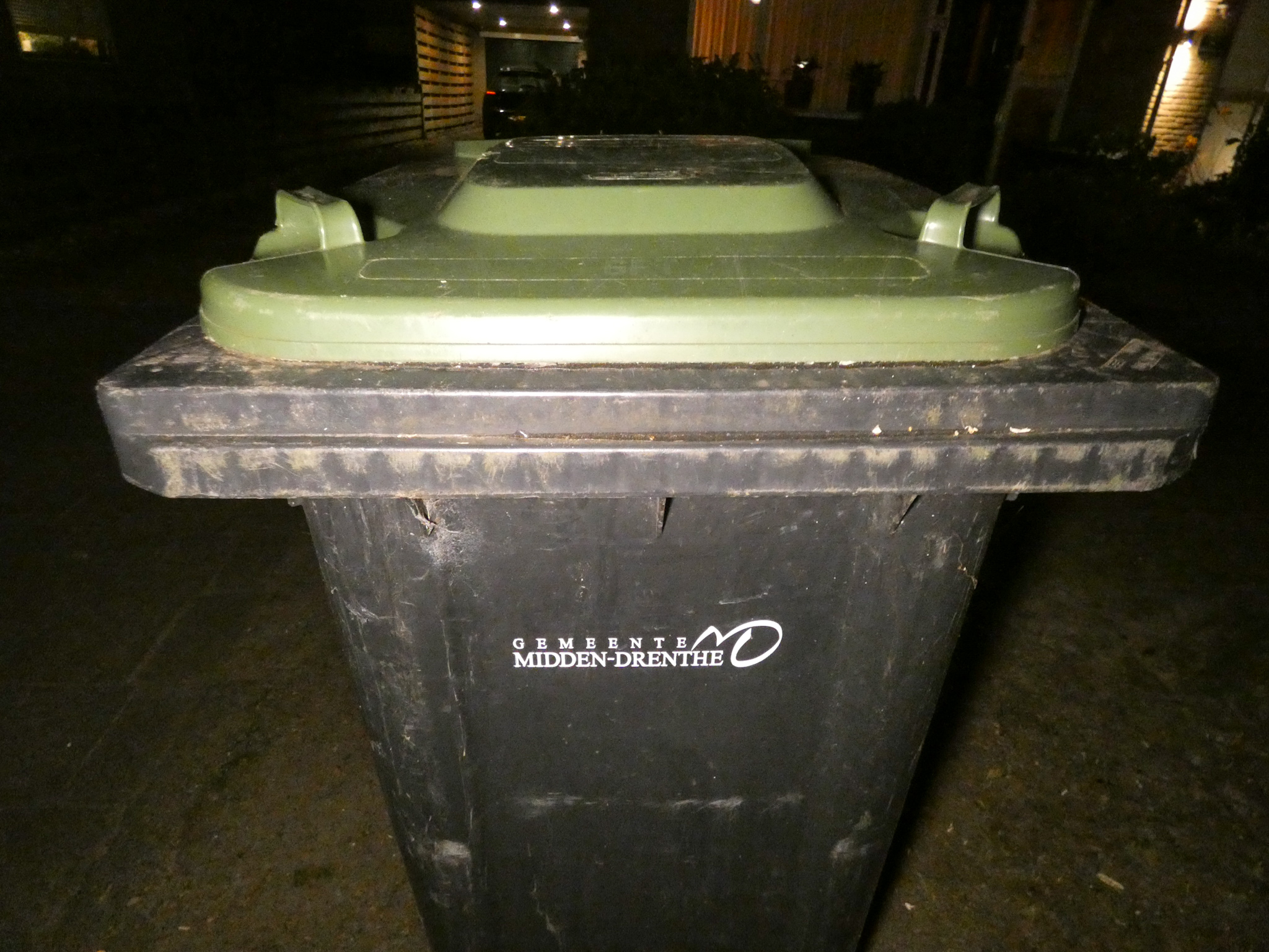 Groene container mogelijk niet opgehaald door code oranje