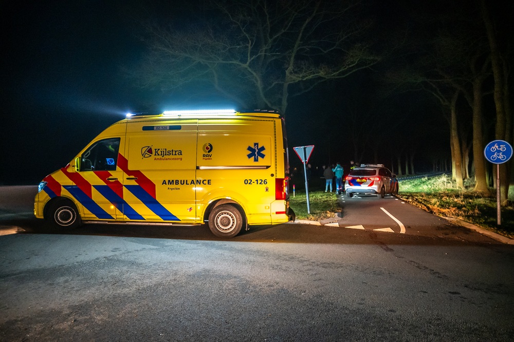 Dronken fietser komt lelijk ten val op fietspad