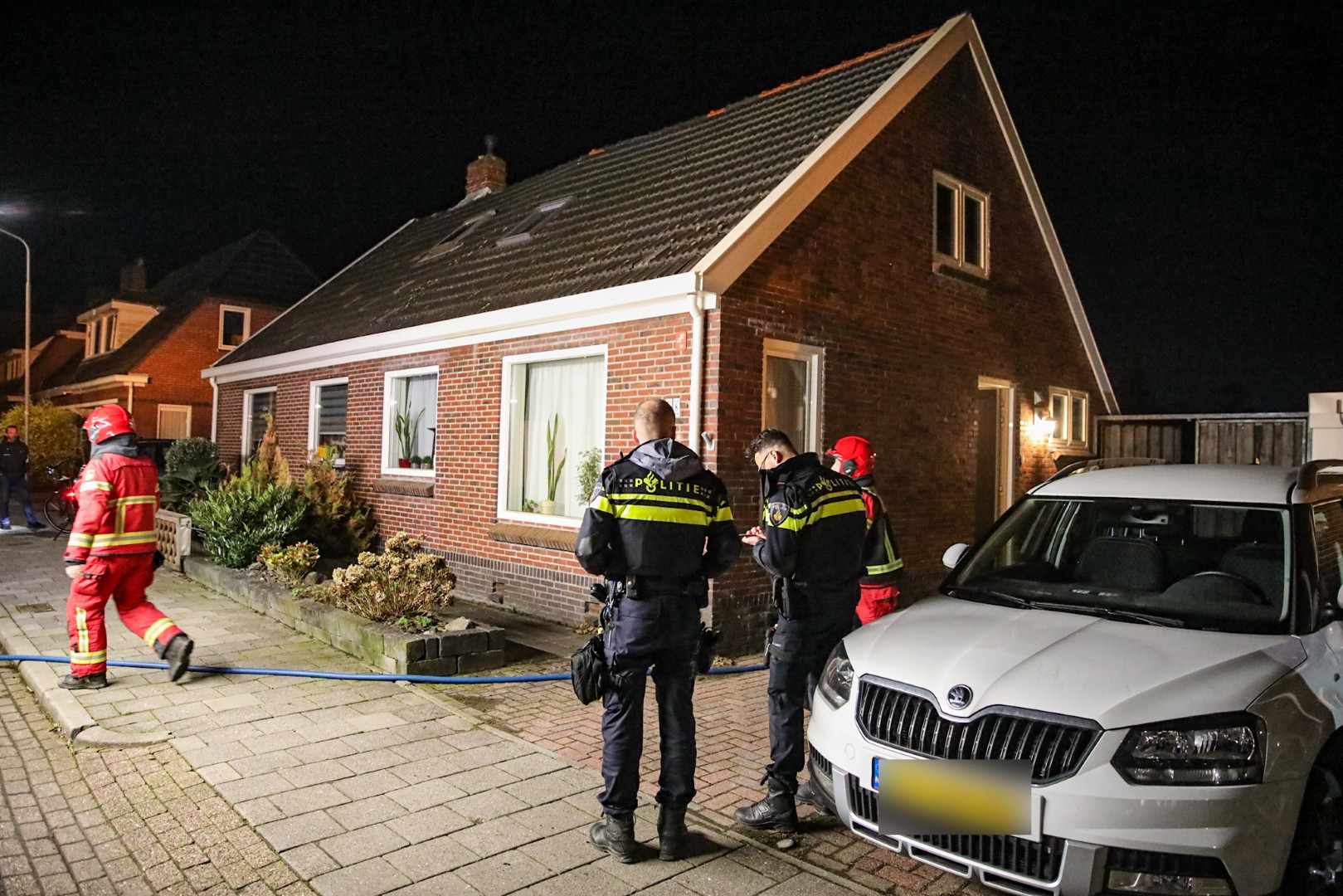 Rookmelder slaat alarm bij woningbrand