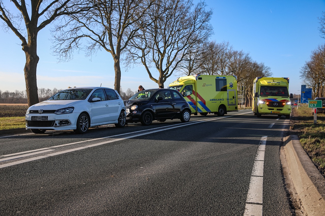 Drie auto’s betrokken bij kop-staartbotsing