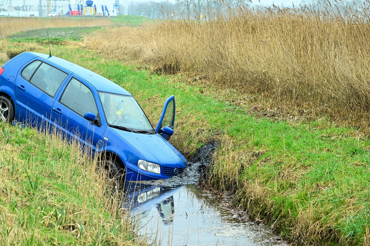 Bestuurder aangehouden na ongeval en positieve drugstest