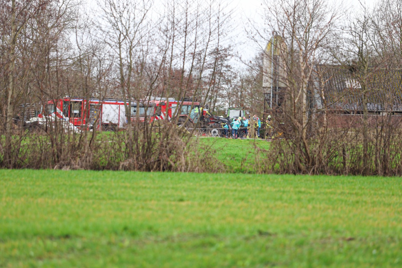 Traumahelikopter ingezet bij ernstig ongeval op erf