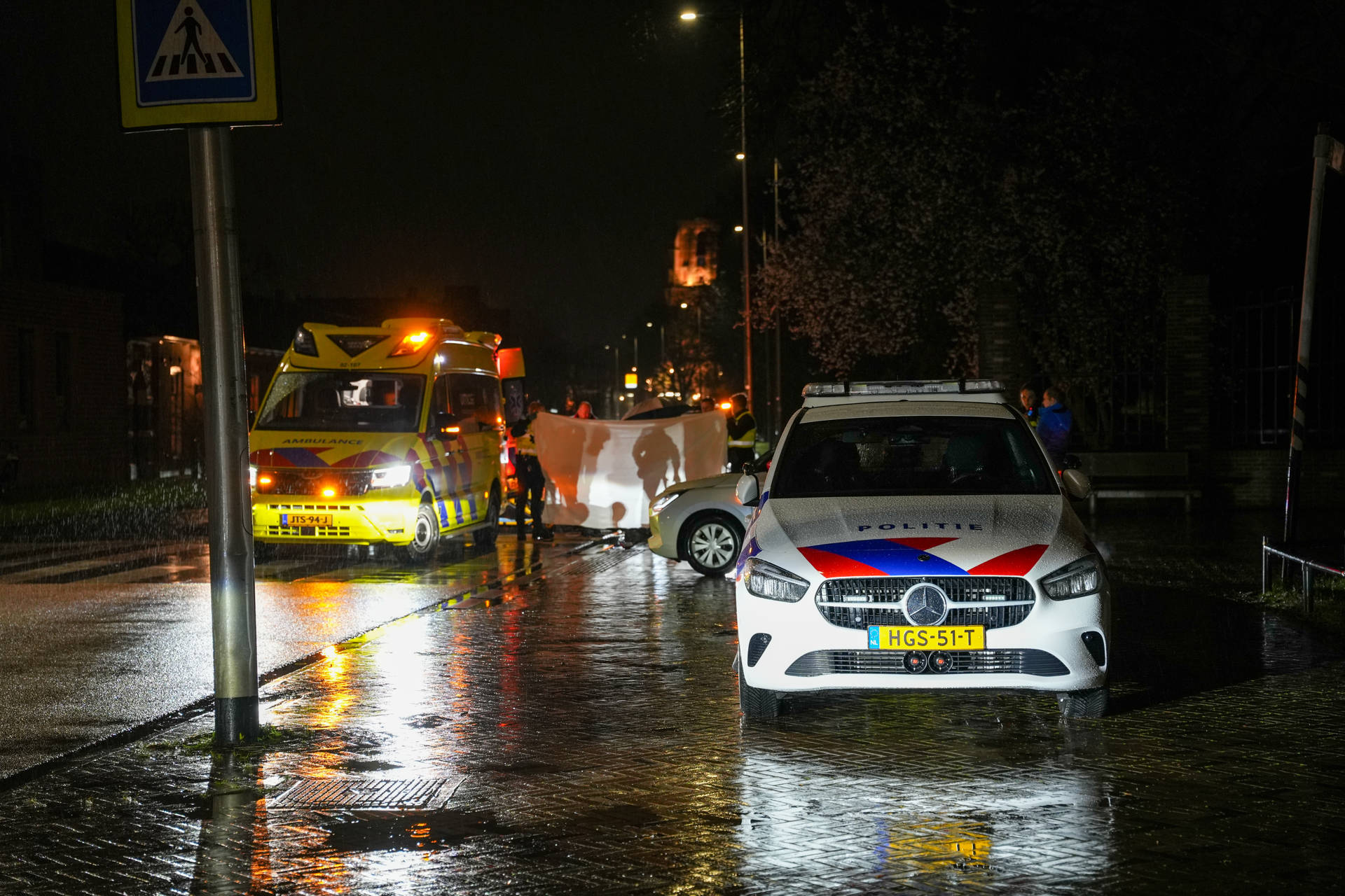 Voetganger gewond bij aanrijding met auto