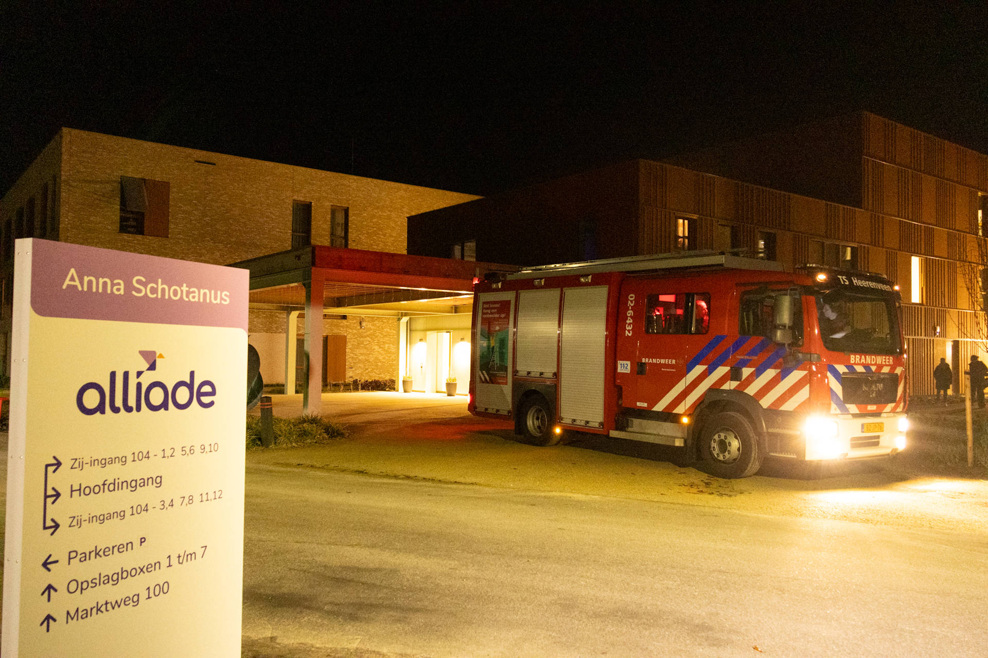 Vreemde lucht waargenomen in zorgcomplex